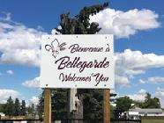 Bellegarde Welcome Sign